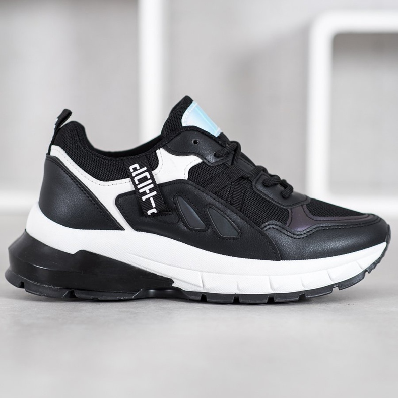 Weide Scarpe da ginnastica sportive bianco nero 2
