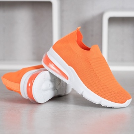 SHELOVET Scarpe da ginnastica arancioni arancia 2