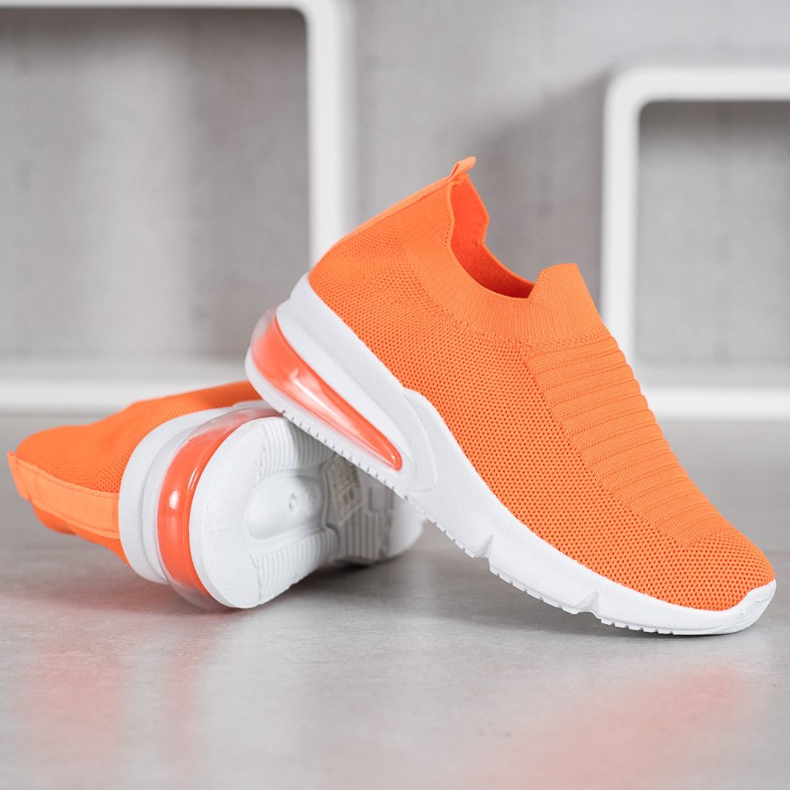 SHELOVET Scarpe da ginnastica arancioni arancia 2