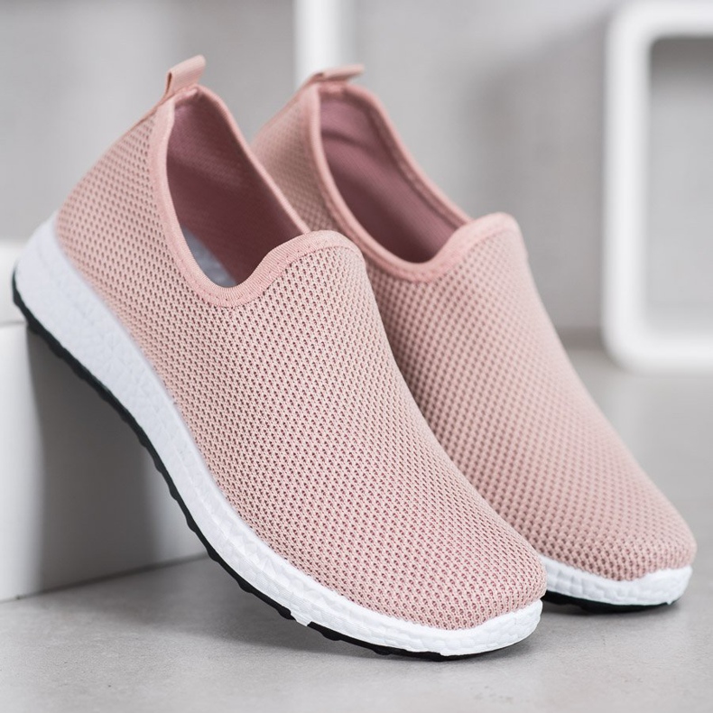 SHELOVET Scarpe slip-on rosa 1