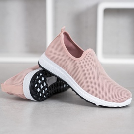 SHELOVET Scarpe slip-on rosa 2