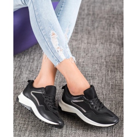 SHELOVET Sneakers Nere Classiche nero grigio 2