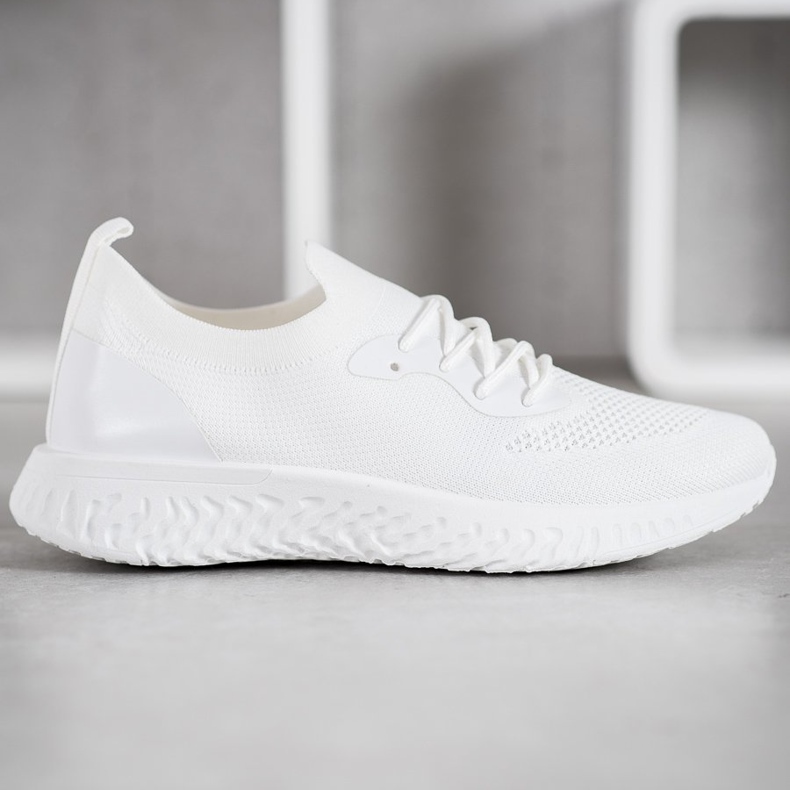 SHELOVET Scarpe sportive casual bianca 2