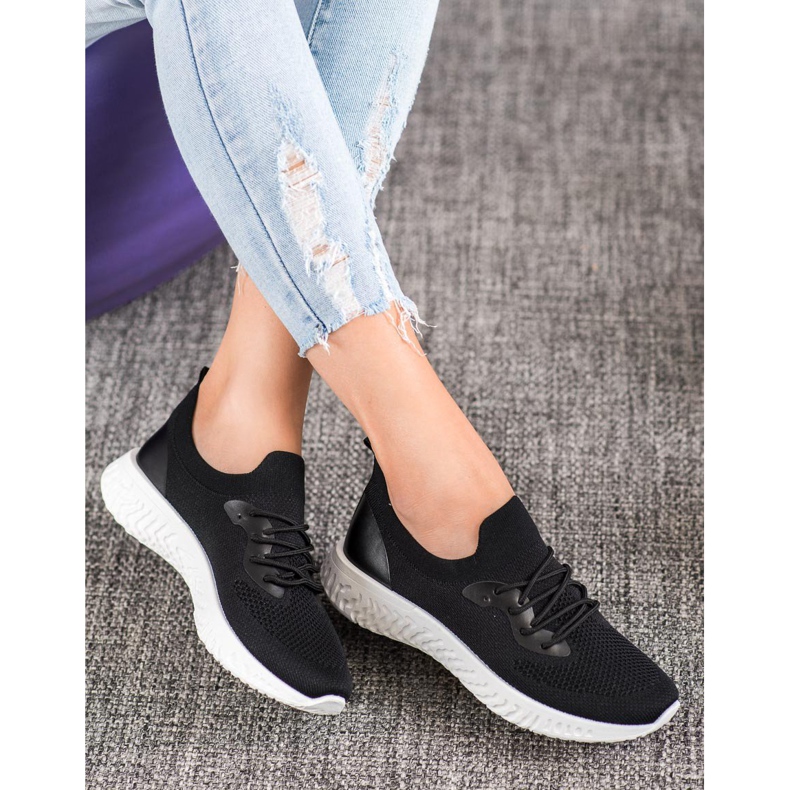 SHELOVET Scarpe sportive casual nero 2