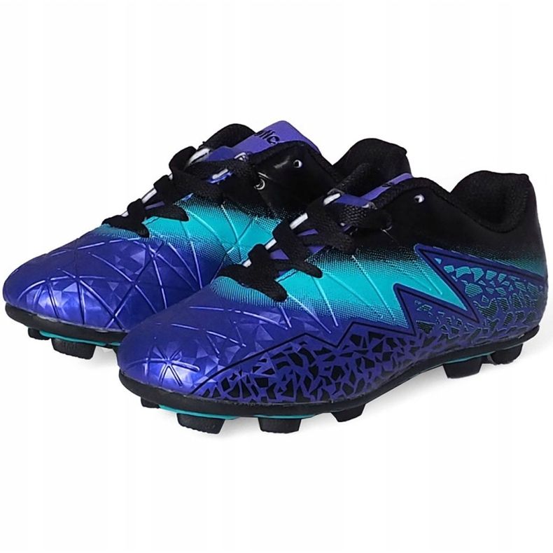 Scarpe da calcio Atletico Fg Jr XT2094-S77053 multicolore blu 2