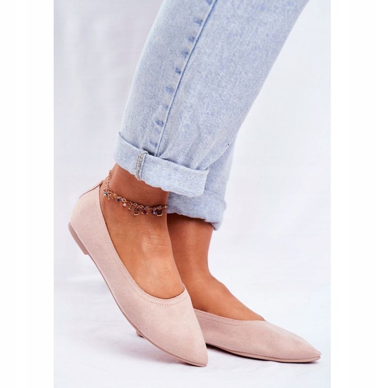 PS1 Ballerine Donna Eco-Suede Beige Bellissima 1