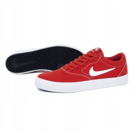Nike Sb Charge Cnvs M CD6279-601 scarpe bianco rosso 1