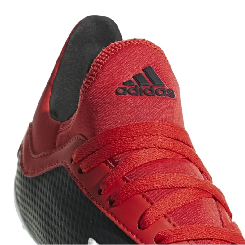 Scarpe da calcio Adidas X 18.3 Fg Jr BB9370 rosso 4