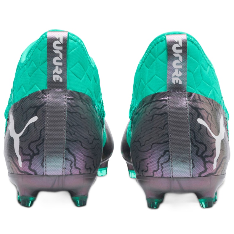 Scarpe da calcio Puma Future 2.3 Netfit Fg Ag Color Shift M 104832 01 verde 4