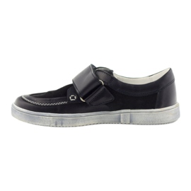Scarpe sportive in pelle Bartek 28369 blu 3
