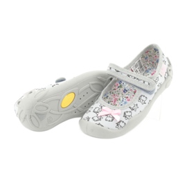 Scarpe per bambini Befado 114X393 rosa grigio multicolore 2