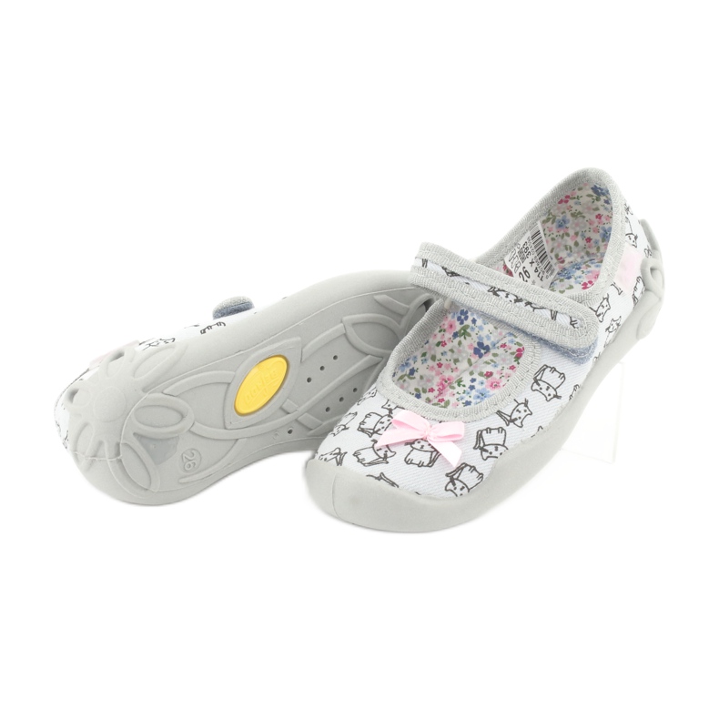 Scarpe per bambini Befado 114X393 rosa grigio multicolore 2