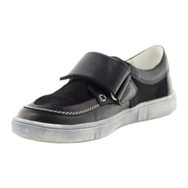 Scarpe sportive in pelle Bartek 28369 blu 2