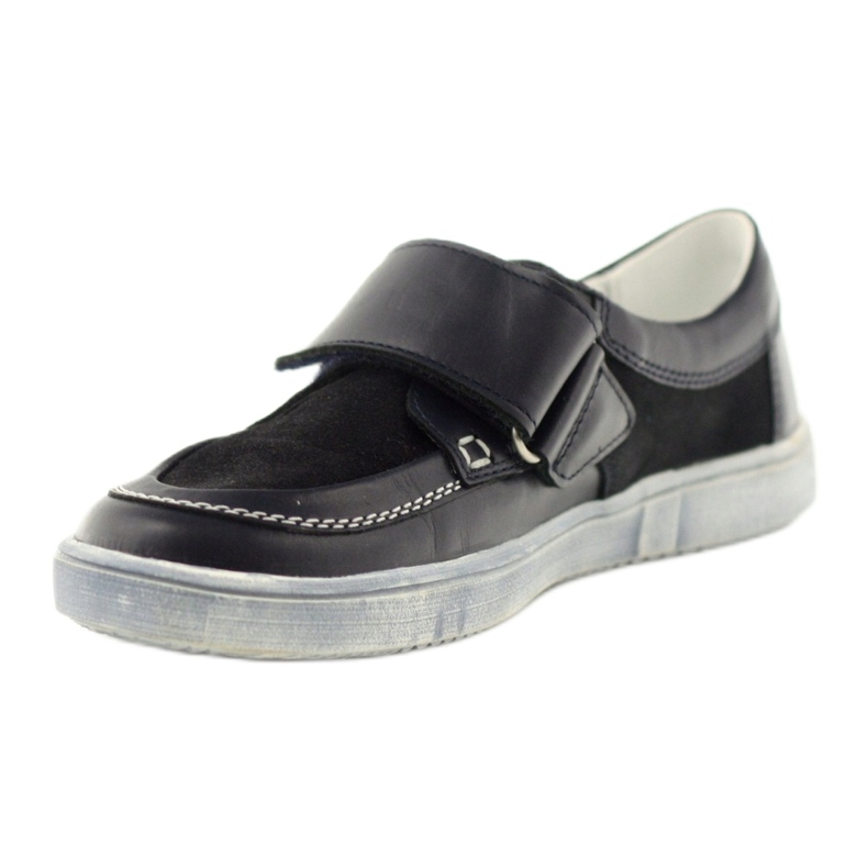 Scarpe sportive in pelle Bartek 28369 blu 2