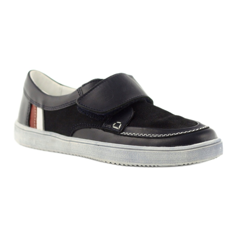 Scarpe sportive in pelle Bartek 28369 blu 1