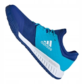 Scarpe da pallavolo Adidas Court Team Bounce M FU8320 multicolore blu 2