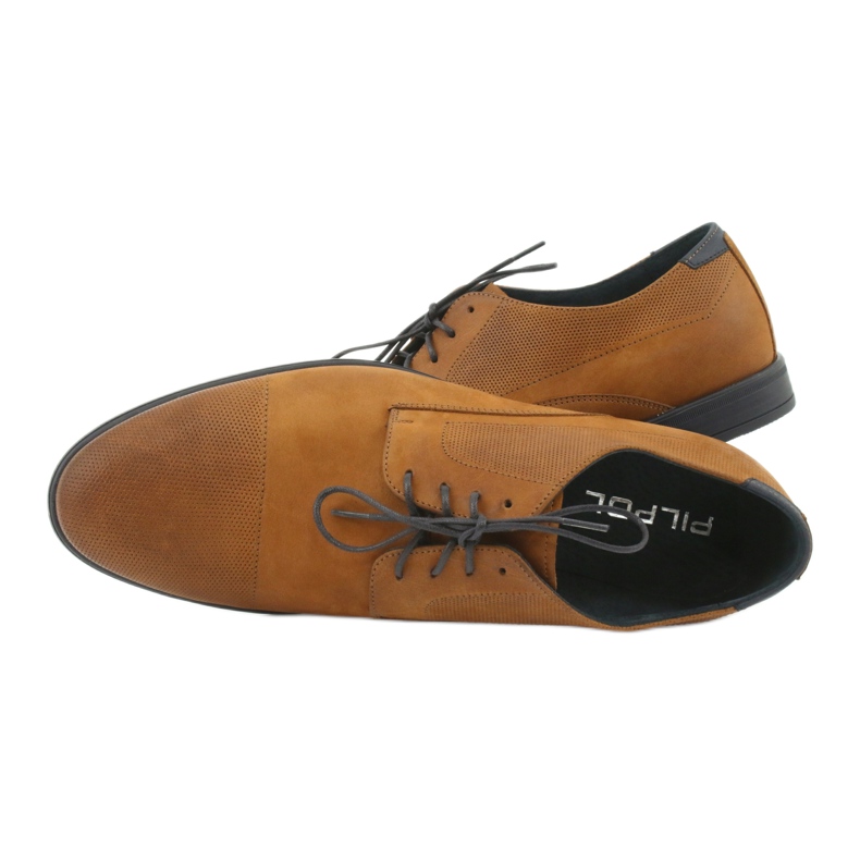Pilpol Scarpe da uomo in pelle 1730 marrone 5
