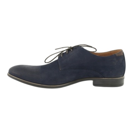 PILPOL 1731 Scarpe da uomo blu navy 1