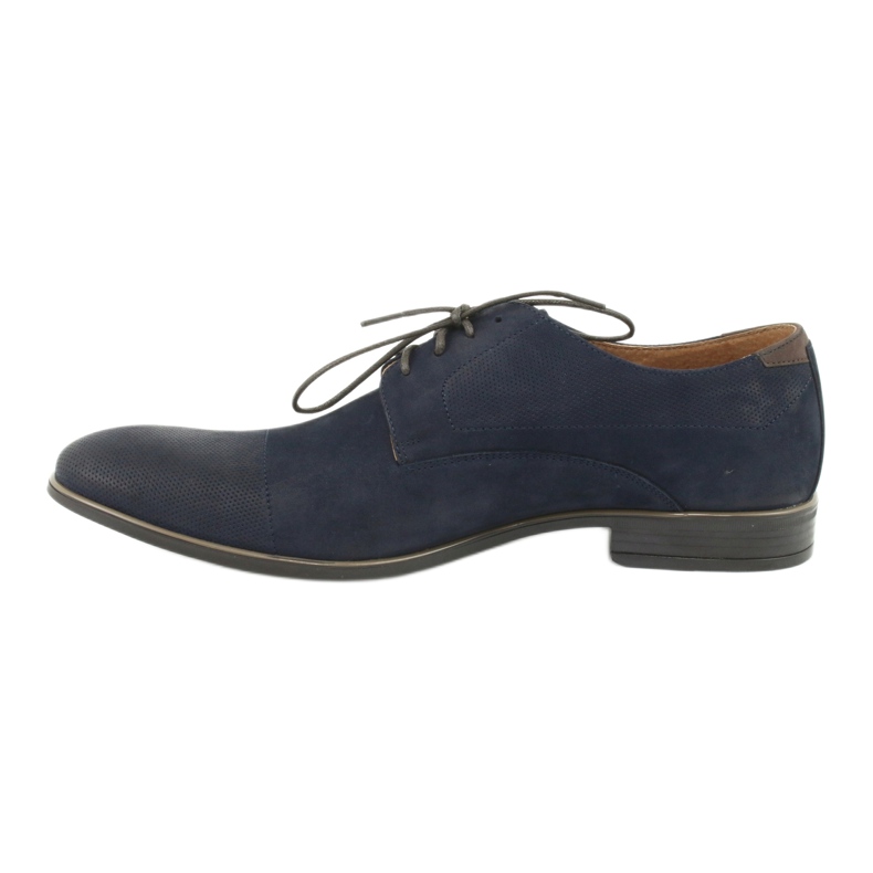 PILPOL 1731 Scarpe da uomo blu navy 1