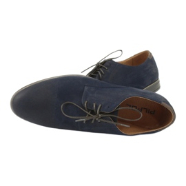 PILPOL 1731 Scarpe da uomo blu navy 5