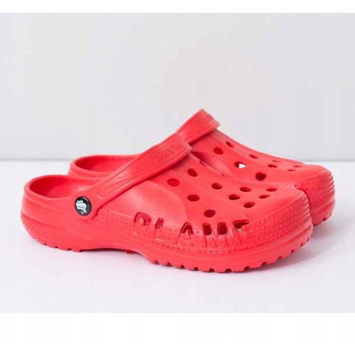 Flameshoes Pantofole Eva a luce rossa da donna rosso 1