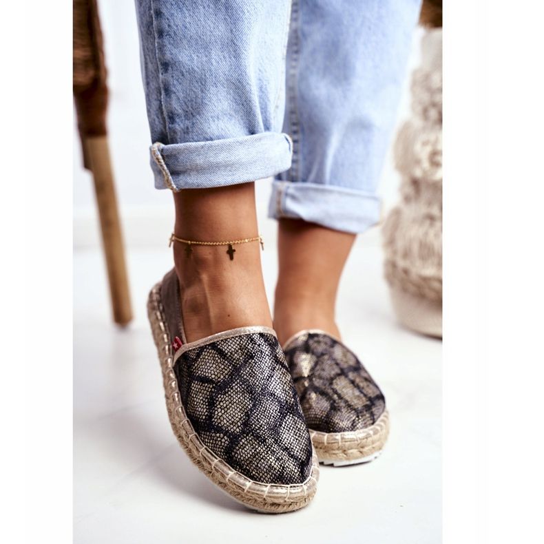 Espadrillas da Donna, Suola Intrecciata Marrone Big Star FF274A515 2