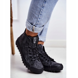 Sneakers da donna Big Star High Warmed Nero GG274069 1