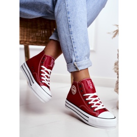 Sneakers Donna Big Star Rosse GG274014 rosso 2