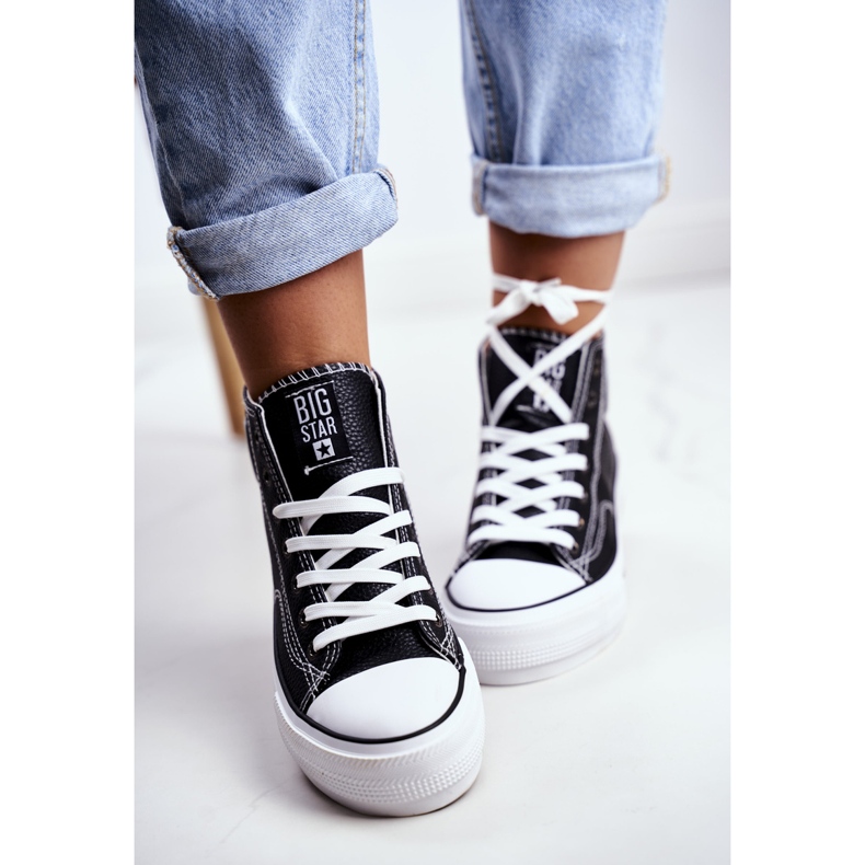 Sneakers Donna Big Star Nere GG274012 nero 2