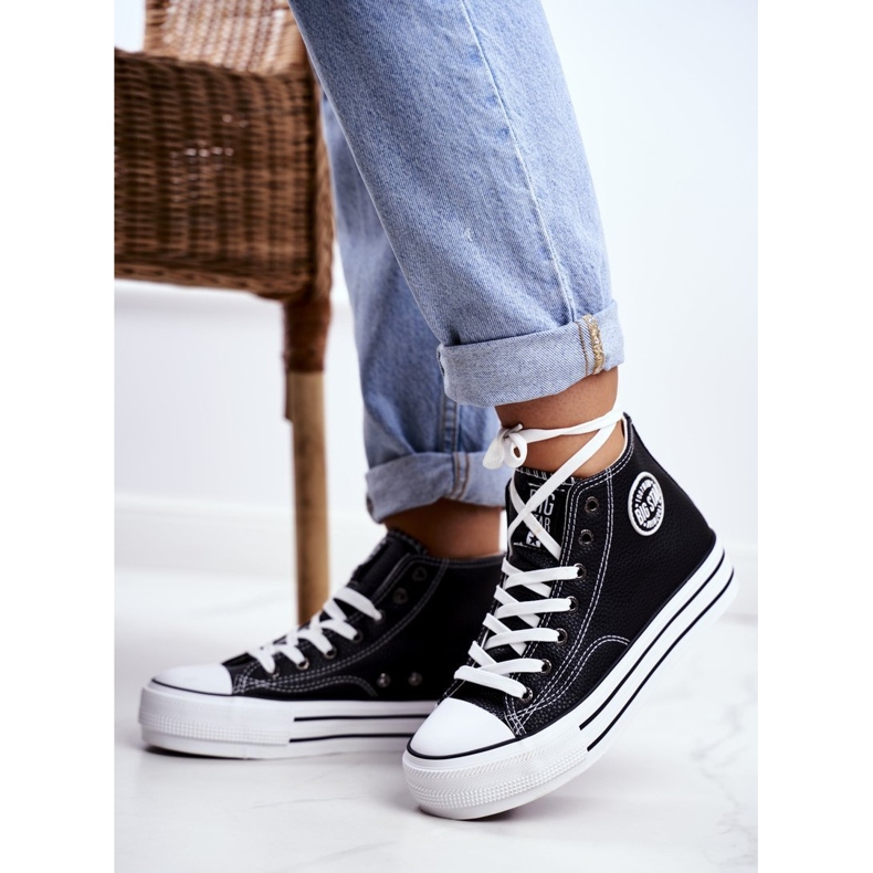 Sneakers Donna Big Star Nere GG274012 nero 1