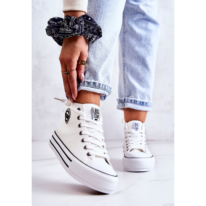 Sneakers Donna Big Star Bianche GG274013 bianca 2