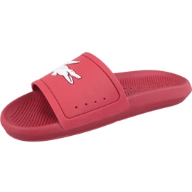 Lacoste Croco Slide 119 1 M 737CMA001817K bianco rosso 1