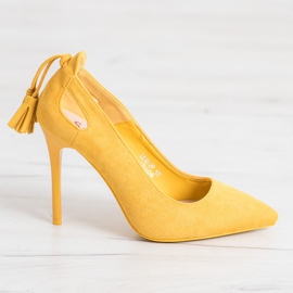 Seastar Borchie Gialle Con Frange giallo 2