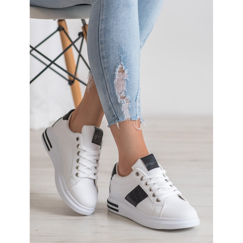 RTX WALK Sneakers Con Inserti Neri bianco nero 1