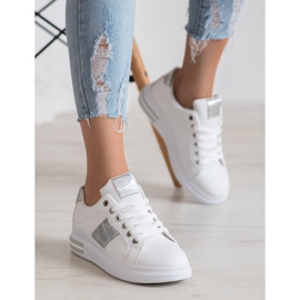RTX WALK Sneakers Con Inserti Argento bianca grigio 1