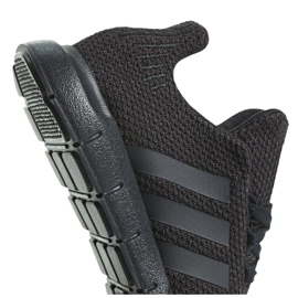 Adidas Originals Swift Run Jr F34314 scarpe nero 2