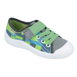 Scarpe per bambini Befado 251Y148 grigio multicolore verde 1