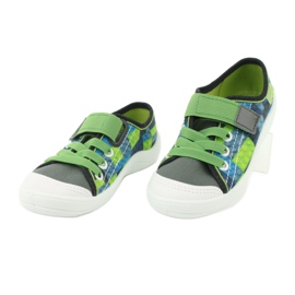 Scarpe per bambini Befado 251Y148 grigio multicolore verde 3