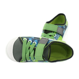 Scarpe per bambini Befado 251Y148 grigio multicolore verde 5