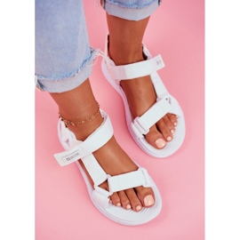 Sandali da donna Big Star White FF274A603 bianco 3