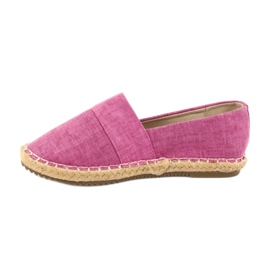 American Club Ballerine per ragazze espadrillas americane rosa 1