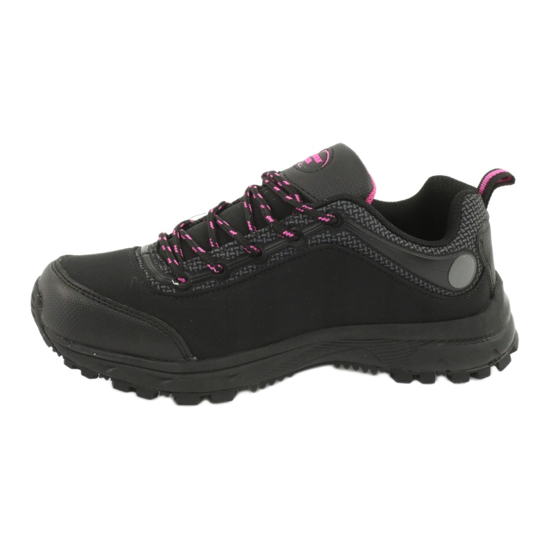 Scarpe sportive softshell impermeabili American Club HL05 nero rosa 1