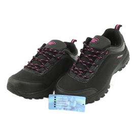 Scarpe sportive softshell impermeabili American Club HL05 nero rosa 4