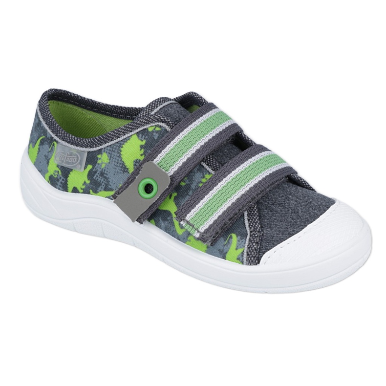 Scarpe per bambini Befado 672X067 grigio verde 1