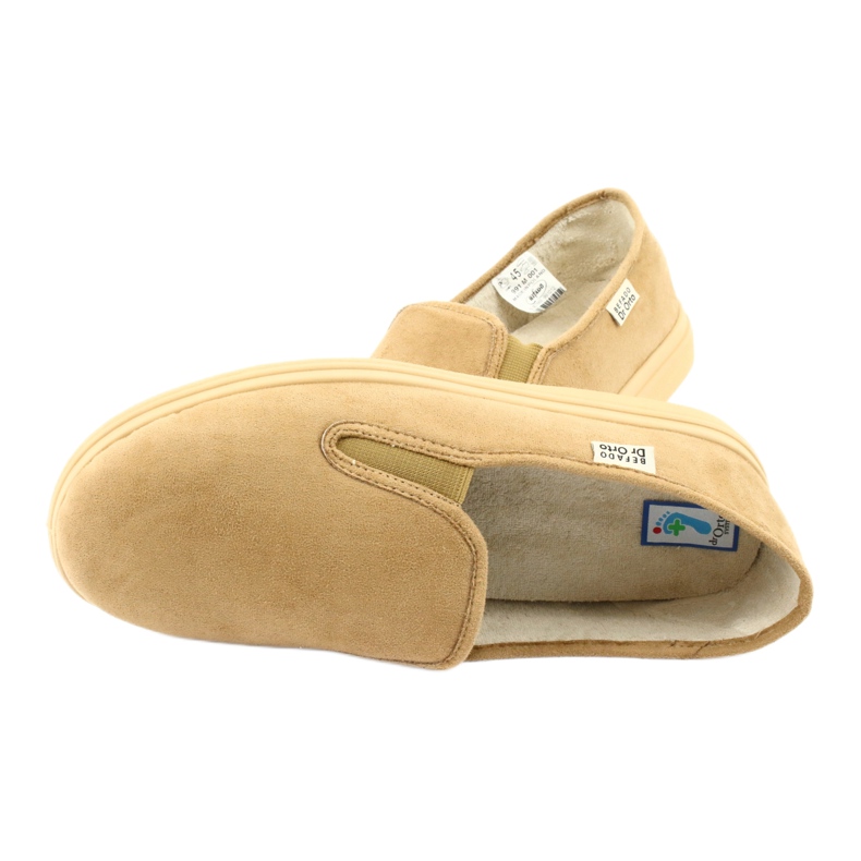 Scarpe da uomo Befado pu 991M001 beige 4