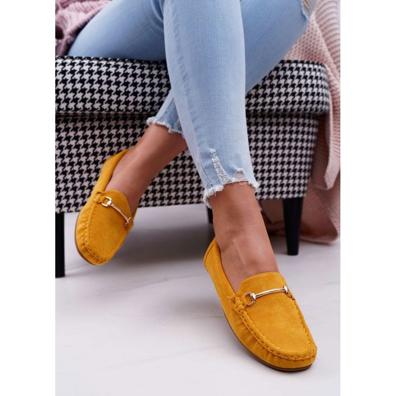 SEA Mocassini Donna Gialli Suede Sonnero giallo 2