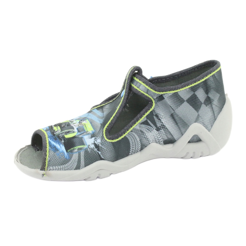 Scarpe per bambini Befado 217P102 blu grigio verde 3