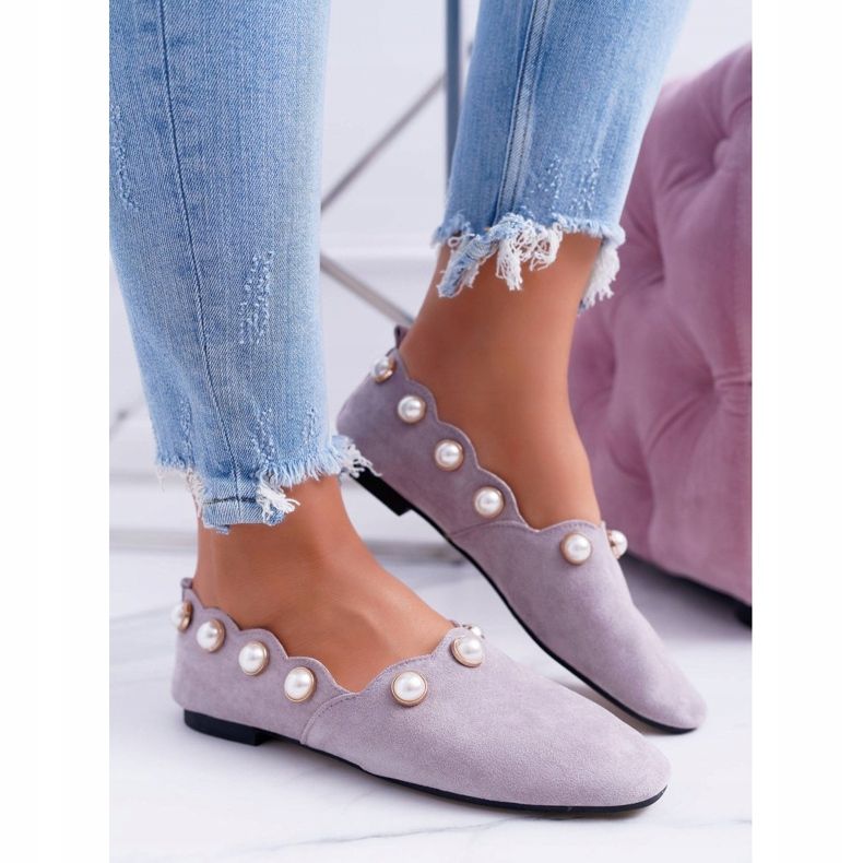 Ballerine Grigie da Donna Lu Boo Milis grigio 2