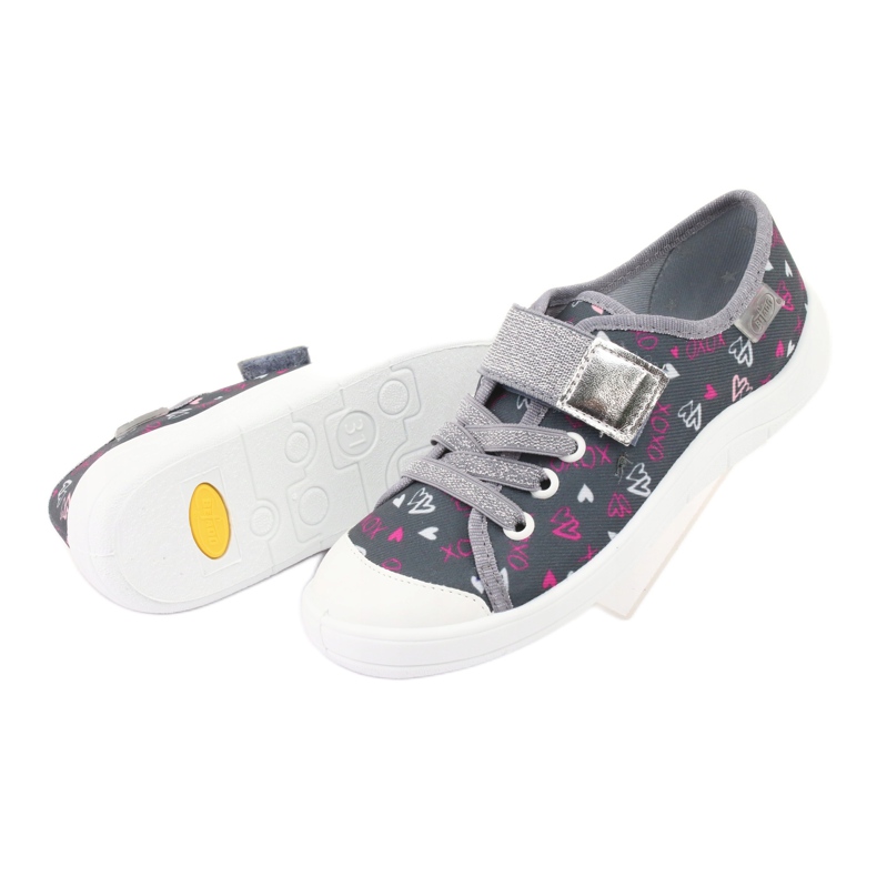 Scarpe per bambini Befado 251X138 rosa grigio multicolore 5