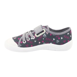 Scarpe per bambini Befado 251X138 rosa grigio multicolore 3